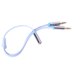 Vention High Quality Hotselling 3.5mm 1 Female to 2 Male audio cable