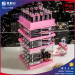 Wholesale competive price acrylic rotating lipstick tower