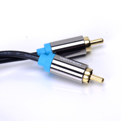 Vention Black Best Price 3.5mm Male to 2Rca cable