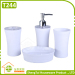 Helix Pattern Simple Candy Color Useful Bathroom Sets