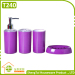 Candy Color Multi Use Family 4 Pieces Bathroom Accessories Sets For Personal