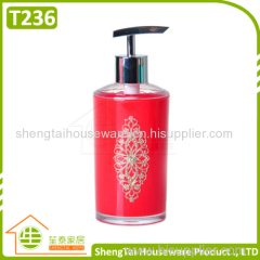 Modern Iron Flower Pattern Decorative European Style Custom Bathroom Set