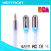 Wholesale Hot Sale Gold Plated 3.5mm Stereo to 2RCA female Audio cable