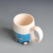 3D Bus shaped Ceramic Coffee Mugs for gifts