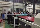 Corrosion Resistant Roof Tile Corrugated Roll Forming Machine Round / Trapezoidal