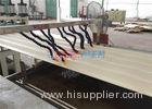 Fireproof PVC Hollow Roof Sheet Making Machine 55kw + 15kw High Production Efficiency