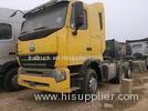 6x4 Tractor Head Trucks With Dual Circuit Compressed Air Brake