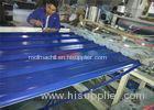 Fireproof Plastic PVC Trapezoidal Corrugated Roll Forming Machine For Steel Factory And Warehouse