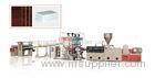 600mm - 1220mm Plastic Plate PVC Sheet Production Line For Advertisement Board