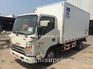 JAC 4*2 6ton refrigeration truck small freezer truck with fiberglass panels for fresh transportation