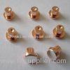 Silver Contacts Small Copper Rivets Round Head Custome For Electronic Appliance