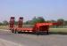 Six Double Chamber Low Bed Semi Trailer Steel Sheet 4mm Thickness