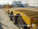 40 Foot Gooseneck 3 Axle Low Bed Semi Trailer For Container Transportation