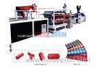 400 kgh Plastic Roof Sheet Roll Forming Machine High Frequency PLC Control