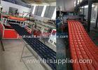 ASA PVC Glazed Roof Tile / Roofing Sheet Forming Machine With Two Roll Calender