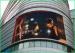 Multi Color Arc LED Advertising Displays With Waterproof Cabinet For Shopping Mall Building