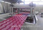PVC Plastic Roof Tile Roll Forming Roofing Machine 0.3 - 3 m / min Automatic