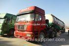 Customized Semi Bulk Cement Truck With 40 CBM Loading Capacity Red