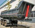 Hydraulic Rear End Dump Semi Trailer With U Shaped Tipping Trailer