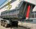 Hydraulic Rear End Dump Semi Trailer With U Shaped Tipping Trailer
