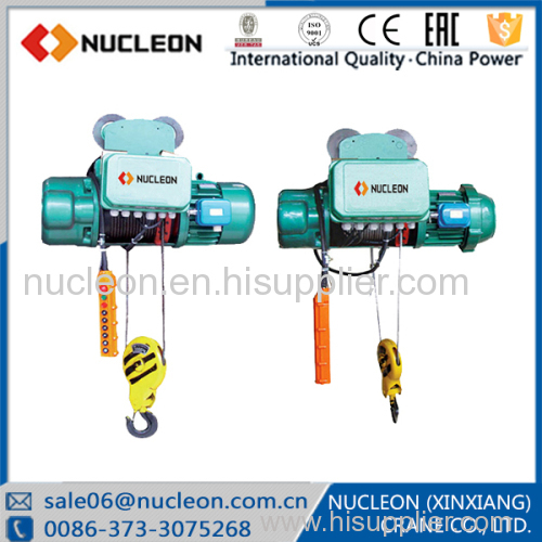 Nucleon Brand Wire Rope Electric Hoist