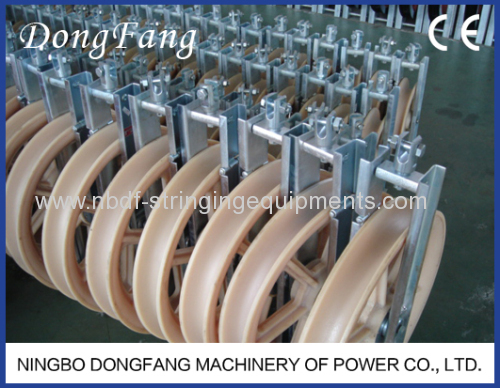 Overhead Transmission Line OPGW Stringing Blocks