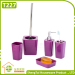 Bathroom Set Supplier Modern Fashion Colorful 5 Pcs Bathroom Product For Decor