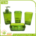 Irregular Shape Popular Transparent 4 Pieces Home Decorations Bathroom Set