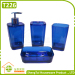 Irregular Shape Popular Transparent 4 Pieces Home Decorations Bathroom Set