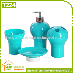 Multi Use Special New Design Bottle Gourd Shape Complete Bathroom Set