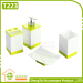 Rectangular Cheap Price Plastic Bathroom Accessories Sets For Gift