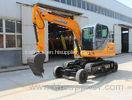 Heavy Mini Wheel Excavator Precision Control Small Impact Fast Flow Speed