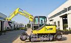 Reliable Mini Wheel Excavator With Attachments Good Dissipation Effect