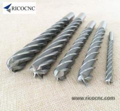 High Speed Steel HSS Foam Cutting End Mill Extra-long Spiral Flute Router Bits