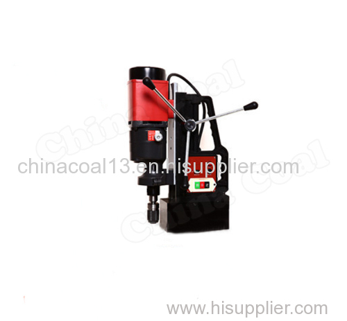 Portable electric magnetic steel plate drill machine