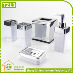 Factory Price Modern White Bathroom Set For Hotel