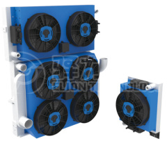 Eltecric drive engine cooling system for excavator