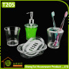 White Transparent Hot Sale Bathroom Accessory Set