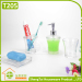 White Transparent Hot Sale Bathroom Accessory Set