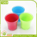 simple design 4 pieces plastic bath accessory set