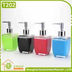 cheap price high quality 4 pcs plastic hotel bath set