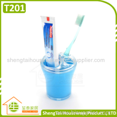 4 pieces hotel plastic bathroom set