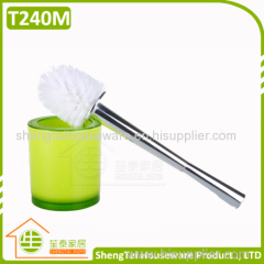 Unique Design Colorful Plastic Stainless Steel Toilet Brush With Long Handle