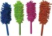 Retractable Long-Reach Washable Dusting Brush Kit with Telescoping Pole