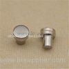 High Chemical Stability Silver Contact Rivets Pure Moving Tips Low Resistance