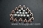 Silver Electrical Contacts Solid Round Head Rivets With Low Resistance