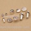 Electrical Sterling Silver Contact Rivets For Circuit Protectors / Breakers ISO9001