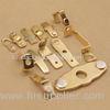 Brass Parts Of Welding Machine / Electrical Stamped Metal Parts For Starter