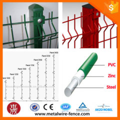 Europe Hot Sale Powder Coated 3D Folding Wire Mesh Fence