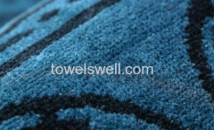 Yarn Dye Jacquard Patterned Bath Towels